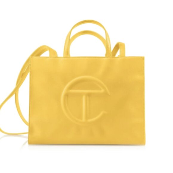 Telfar Mustard Shopping Bag - Picture 4 of 5